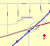 Closeup of I-70 Exit to Y&M