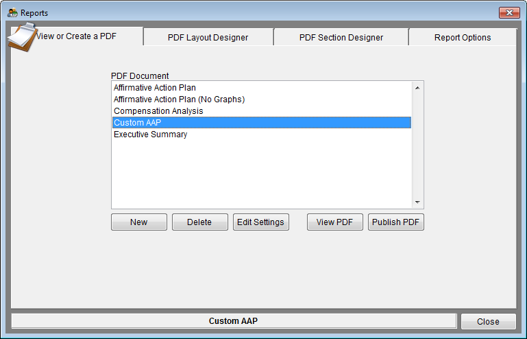 View or Create PDF with Custom AAP selected.png