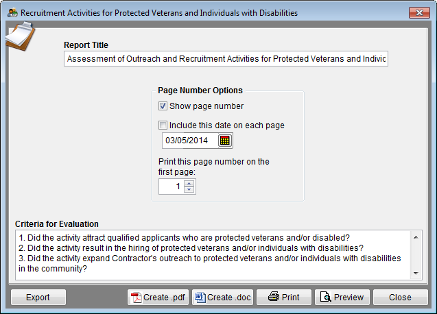 Report Options - Recruitment 3-5-14.png